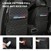 DKXA1 Leather Car Anti-kick Pad Backseat Anti Scratch Protector Pad For BMW 1 3 4 5 6 7 Series M X1 X3 Performance Alpina G20 F20