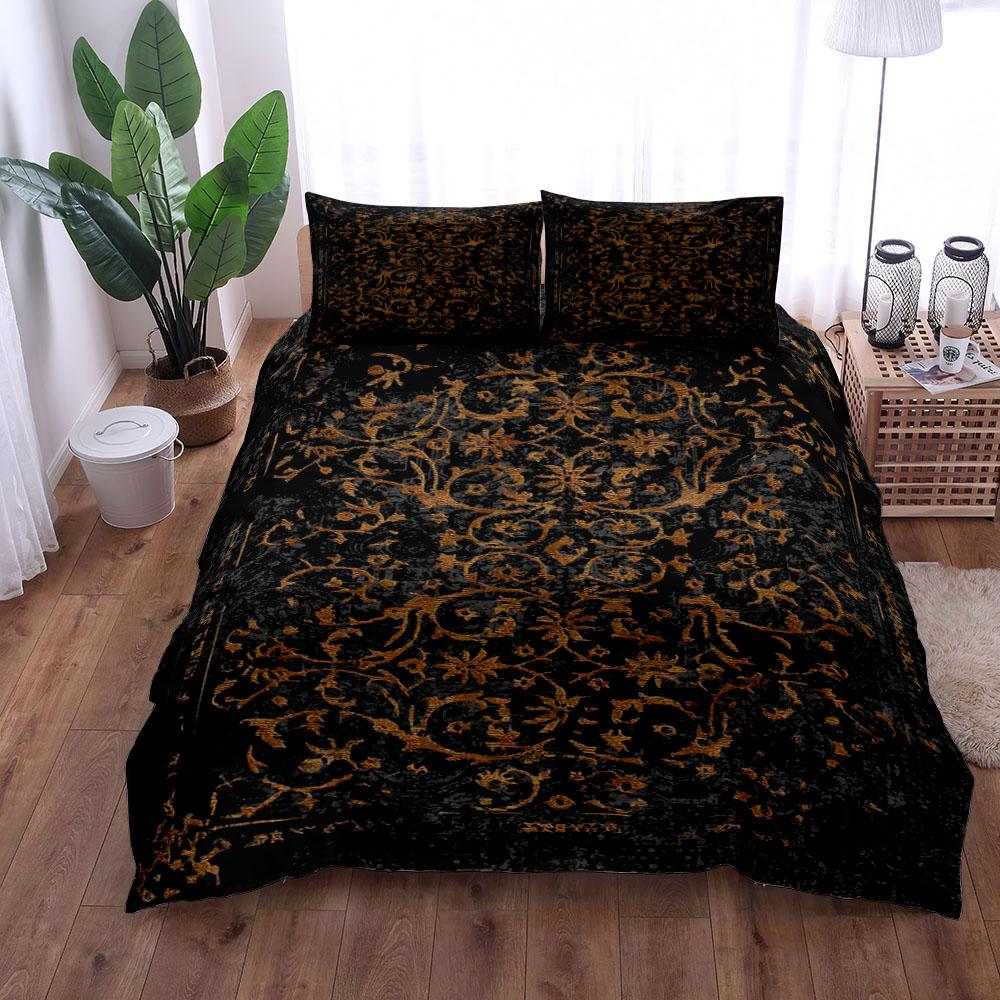 Комплект постельного белья Vintage Rust Persian Duvet Cover Set King Queen Twin Single