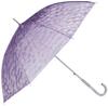 Зонт MOONBAT POE 3D пластиковый виниловый зонт 3D длинный зонт фиолетовый зонт спицы 60 см [ESTA] женский 31-230-10253-00-81-60 длина прибл.