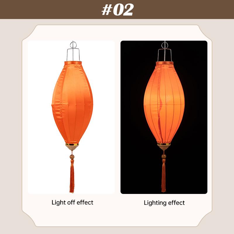 14-дюймовый традиционный фонарь для вечеринки на открытом воздухе шелковый фонарь китайский вьетнамский праздник середины осени весенний новогодний декор украшения