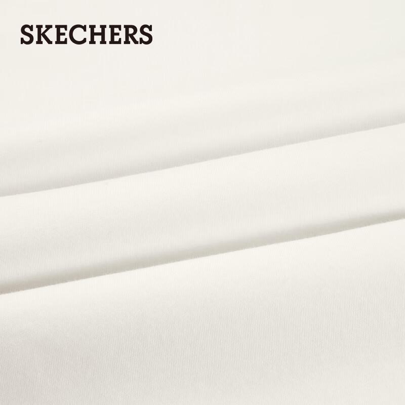 Skechers Унисекс Круглый вырез Короткий рукав Футболка