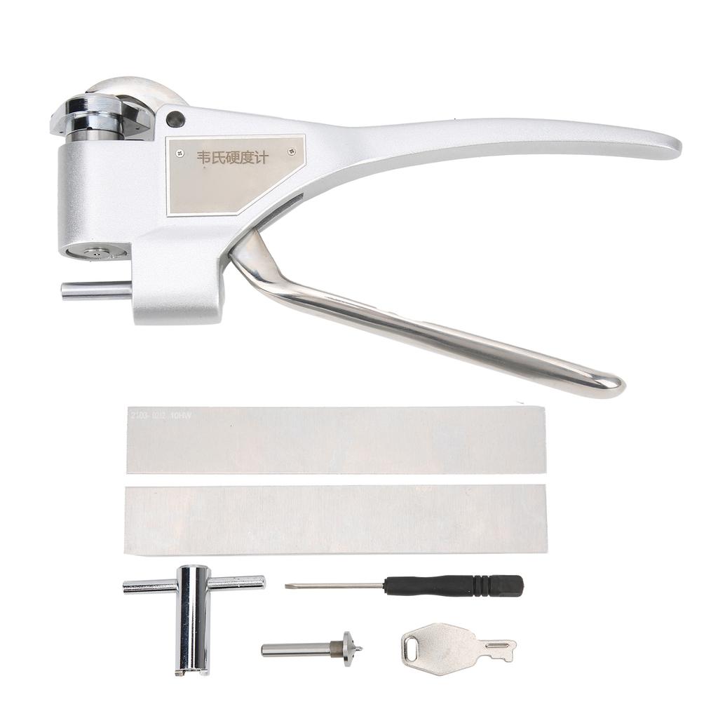 W20B твердомер ручной твердомер дюрометр для алюминиевого сплава материал 25~110HRE