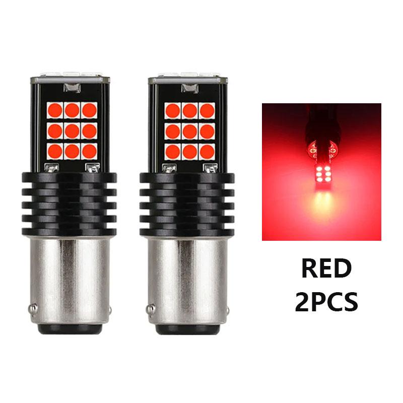 2 шт. Светодиодные лампы 1157 BAY15D 1156 BAU15S PY21w BA15S P21W Светодиодная лампа указателя поворота 3030SMD CANBUS БЕЗ ОШИБОК Автомобильная задняя лампа Стоп-сигналы