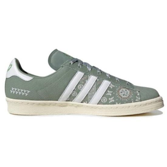 adidas Campus 80s Low Пекинская опера - Серебристо-зеленый - IG7949