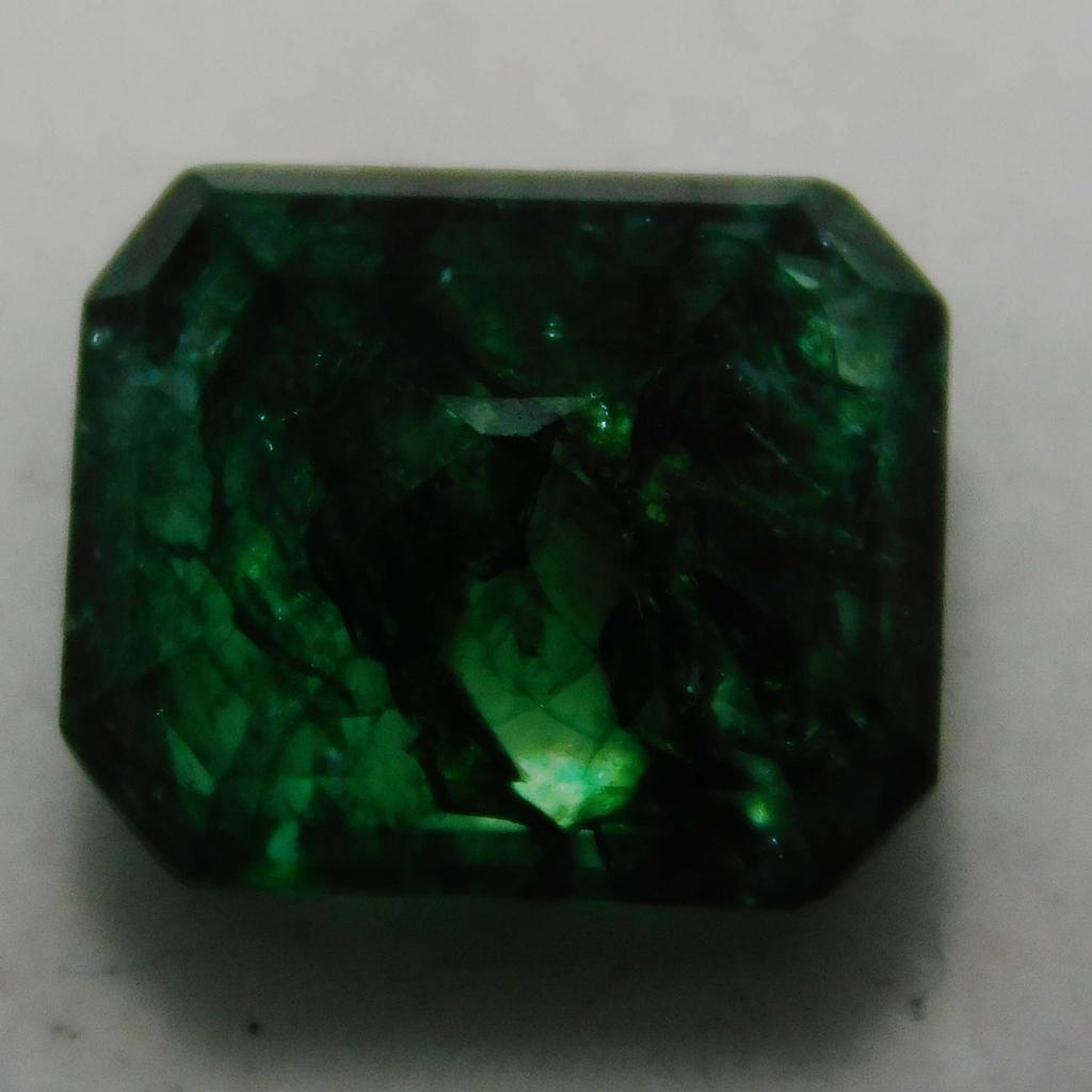 Natural Colombian Emerald 9.05 Ct Green Emerald Cut Loose Gemstone