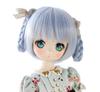 Термостойкий парик для кукол ST172 плетеный боб светло-голубой окружности головы совместимый парик только парик 22-23 см