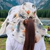 Женская цветочная шляпа от солнца с защитой лица и шеи - Широкополая, защита от УФ, для рыбалки и садоводства