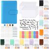 Budget Binder, Money Saving Binder With Zipper Envelopes, Cash Envelopes And Expense Budget Sheets For Budgeting