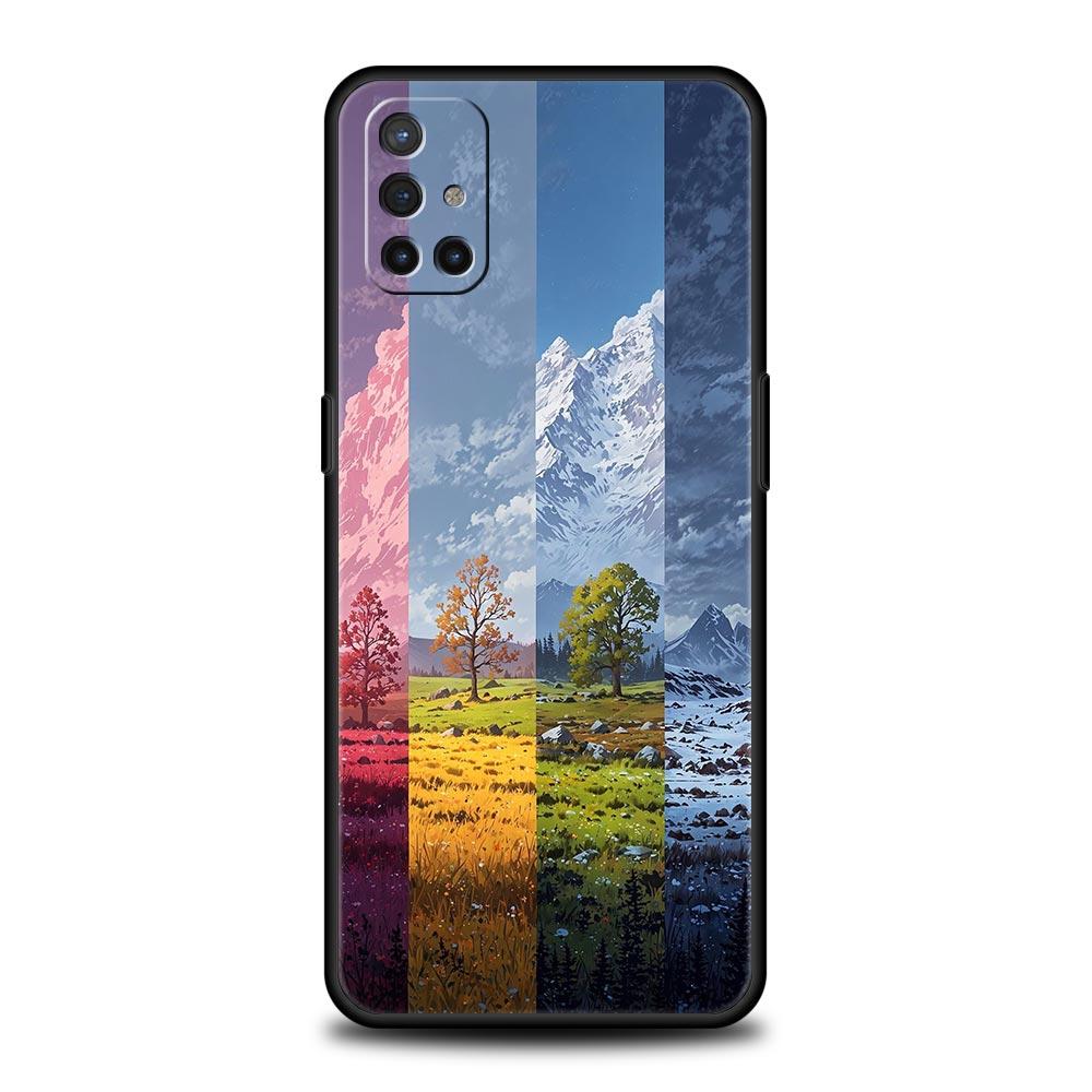 Красивый чехол для телефона с изображением лесного дерева для OnePlus 15 13 12 11 10 Pro 13T 13R 12R 9 8T 8 7 7T 9R Nord 2T CE 2 3 4 5G Мягкая крышка