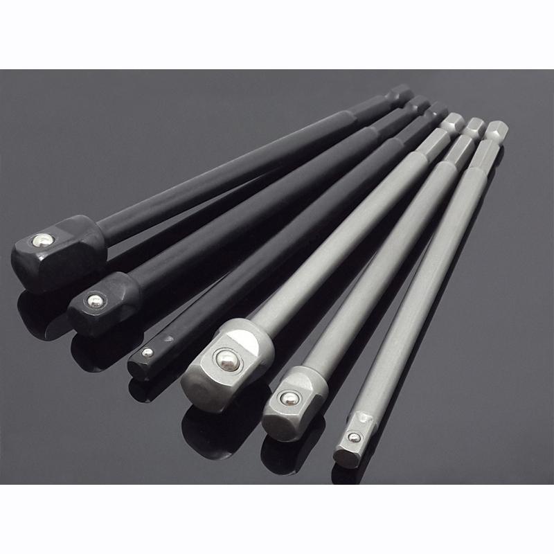 Набор из 3 шт., шестигранная отвертка, электрическая дрель, адаптеры-удлинители, 1/4, 3/8, 1/2, торцевой ключ, ударная отвертка, сверла, инструменты