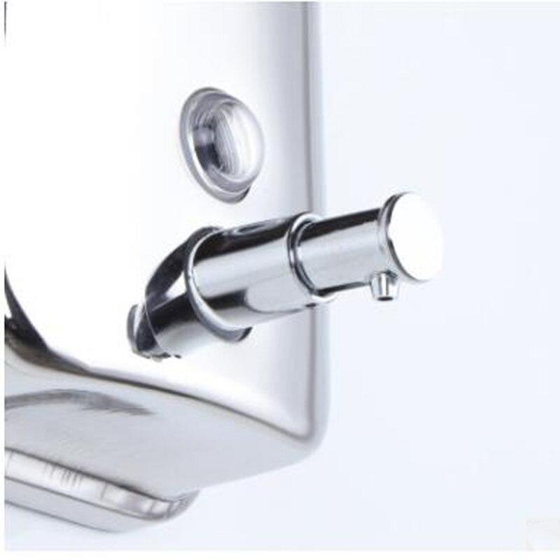 500ml bathroom wall hand soap dispenser stainless steel disinfectant gel shower bottle with kitchen gel soap container | liquid soap dispensers