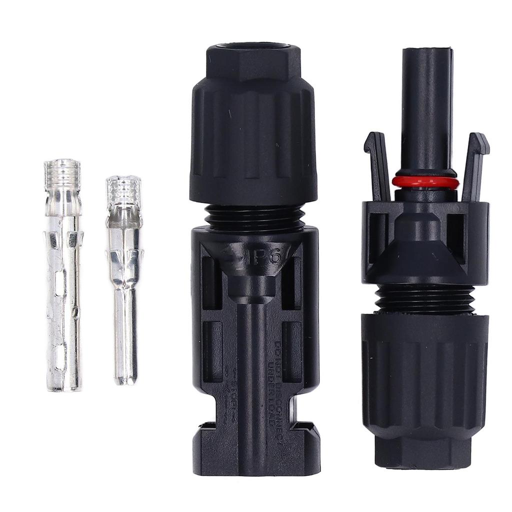 5 комплектов солнечных разъемов «папа-мама» IP67 водонепроницаемый кабельный разъем для фотоэлектрической панели высокого напряжения 30A 1000V