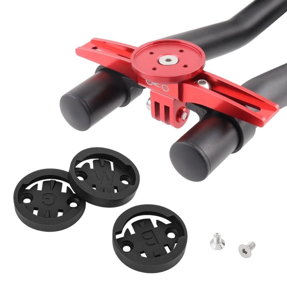Aluminum Zinc Zinc Alloy TT Handlebar Computer Mount 22.2/25.4mm Bicycle Sports Camera Base Sports