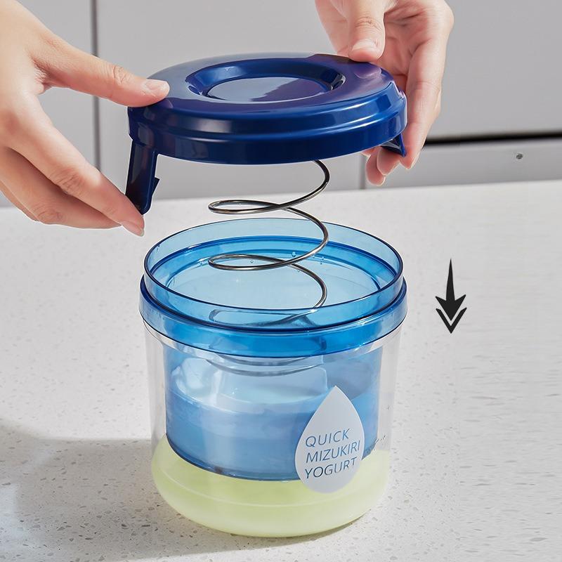 Дуршлаг для йогурта Сепаратор сыворотки и контейнер для хранения Многоразовый Многоцелевой Дуршлаг для продуктов Йогуртница для соевого молока, сока, чая