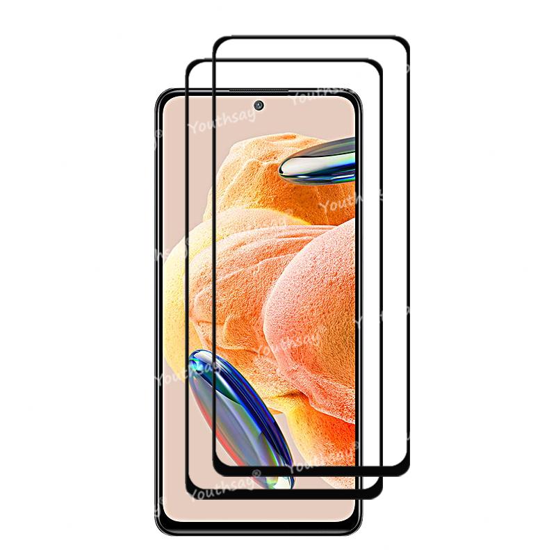 Для Xiaomi Redmi Note 12 Pro Стекло Redmi Note 12 Pro Закаленное Стекло Полный Клей Защитная Пленка для Экрана Redmi Note 12 Pro Plus Стекло
