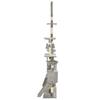 Cat Scratching Post with Sisal Scratching Posts 230 250 cm Grey