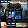 Автомагнитола Android 14 Carplay для Jeep Compass Patriot 2010 - 2016 Мультимедийный видеоплеер Навигация GPS Стерео 2Din DVD WIFI+4G
