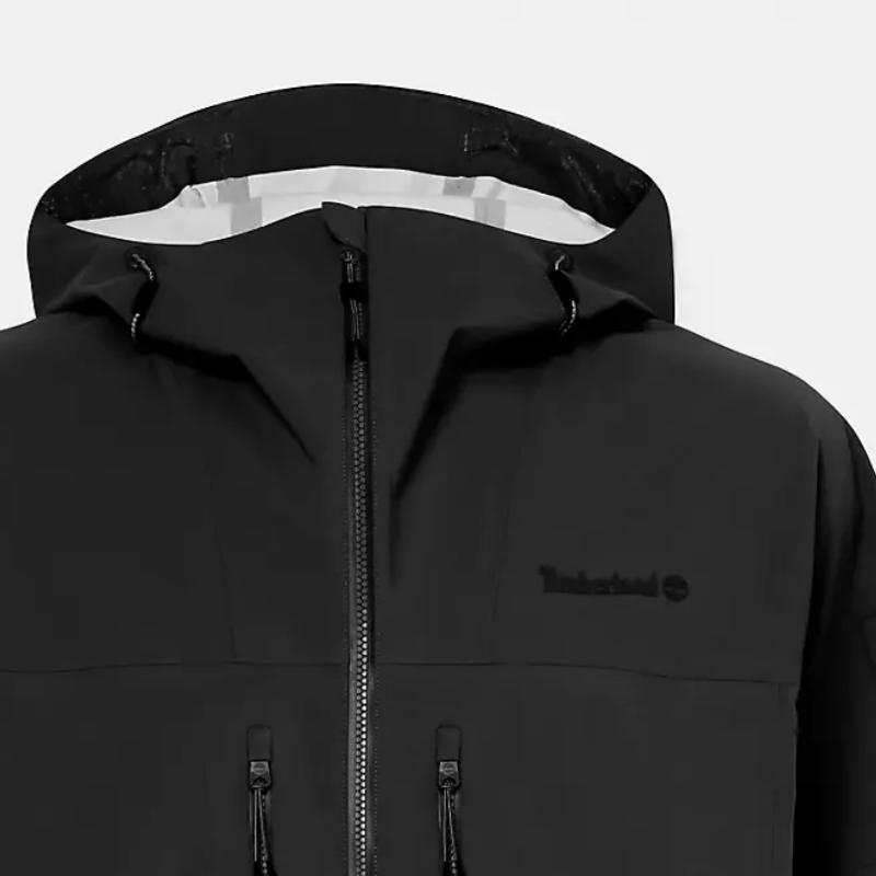 Timberland Удобная повседневная куртка с капюшоном на молнии, женские куртки черного цвета A5XRU-001