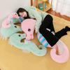 Colorful Seahorse Plush Toy Large Stuffed Animal Doll For Bedtime Cuddles And Leg Support Pillow
