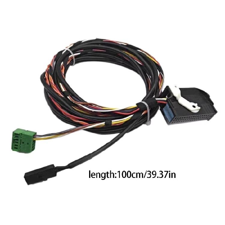 Direct Fit Microphone Wire Kit 8X0035447A for Automobile Head Unit Service, Insulated Harness Leads with Plugs Ends for RCD510 RNS510 Systems