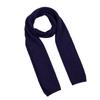 Double-side Pure Color Water Ripple Knitted Unisex Scarf Warm Soft Scarf