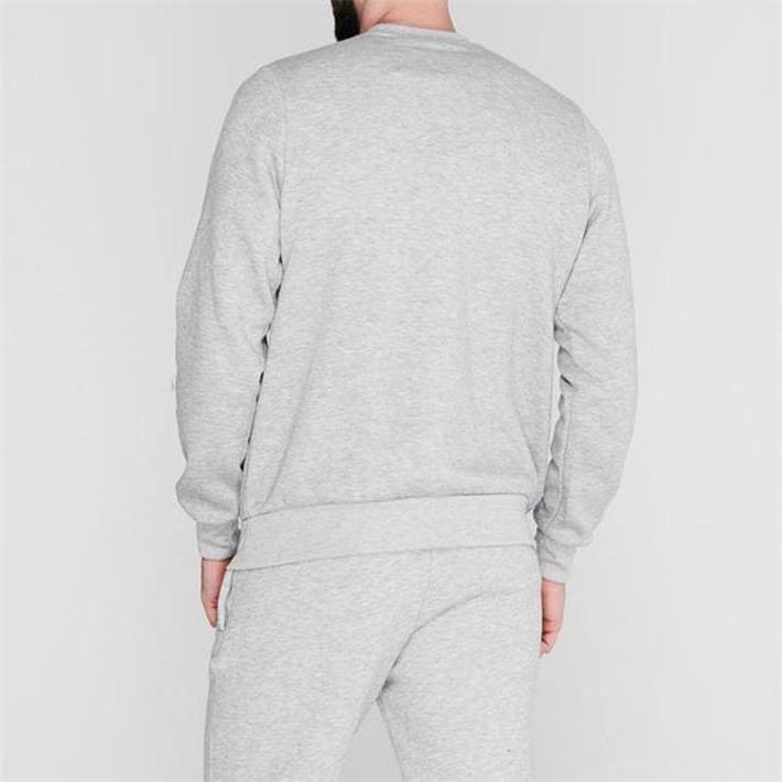 Slazenger Men's Fleece Sweatshirt, Gray, Size XL