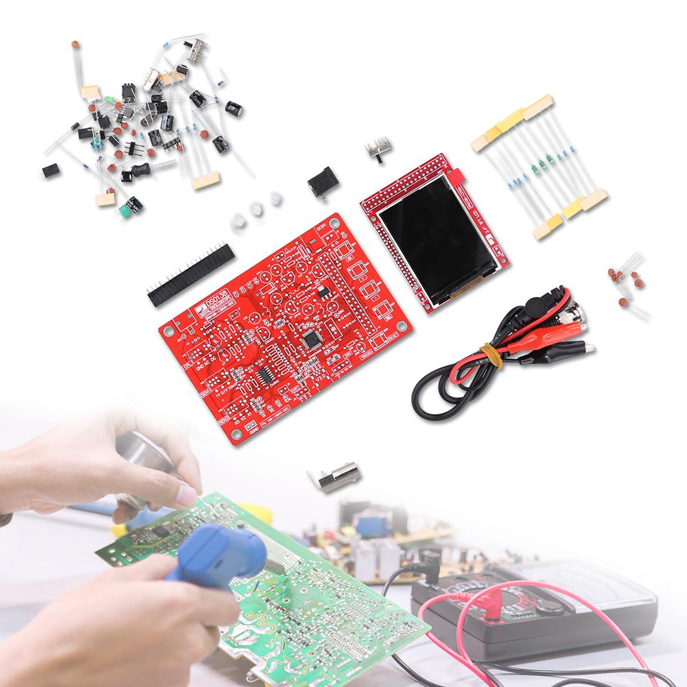 Цифровой осциллограф DSO138 2,4-дюймовый TFT Цифровой осциллограф Набор Электронный Обучающий Набор