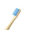Eco-Friendly Bamboo Toothbrush Set with Colored Charcoal Bristles