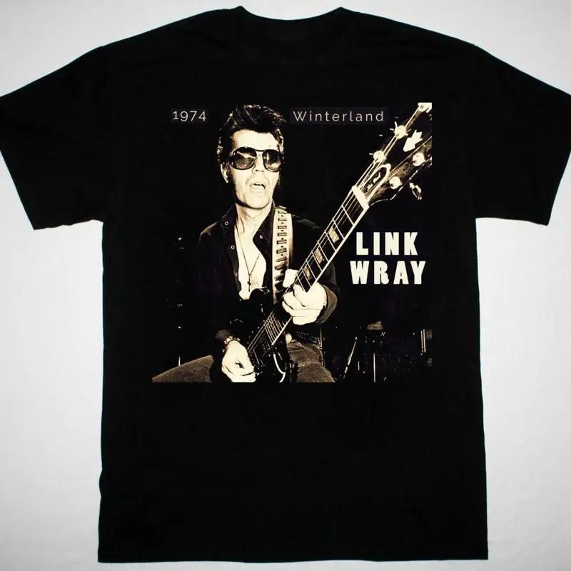 Link Wray Winterland T Shirt Black Cotton All Sizes S 5Xl