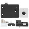 Home Smart Fingerprint Lock Aluminum Alloy Cabinet Electric Small Lock for Cabinet DrawerSquare