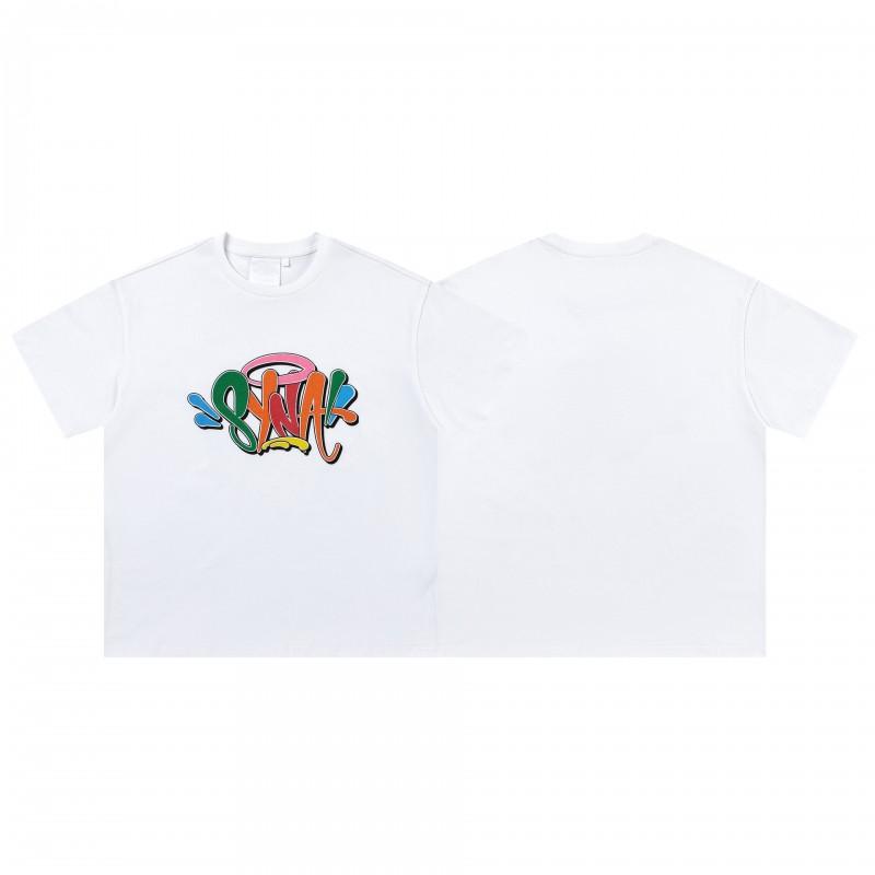 Unisex Cotton Graphic Tee Streetwear Crew Neck Short Sleeve Casual T-Shirt Teens Adults