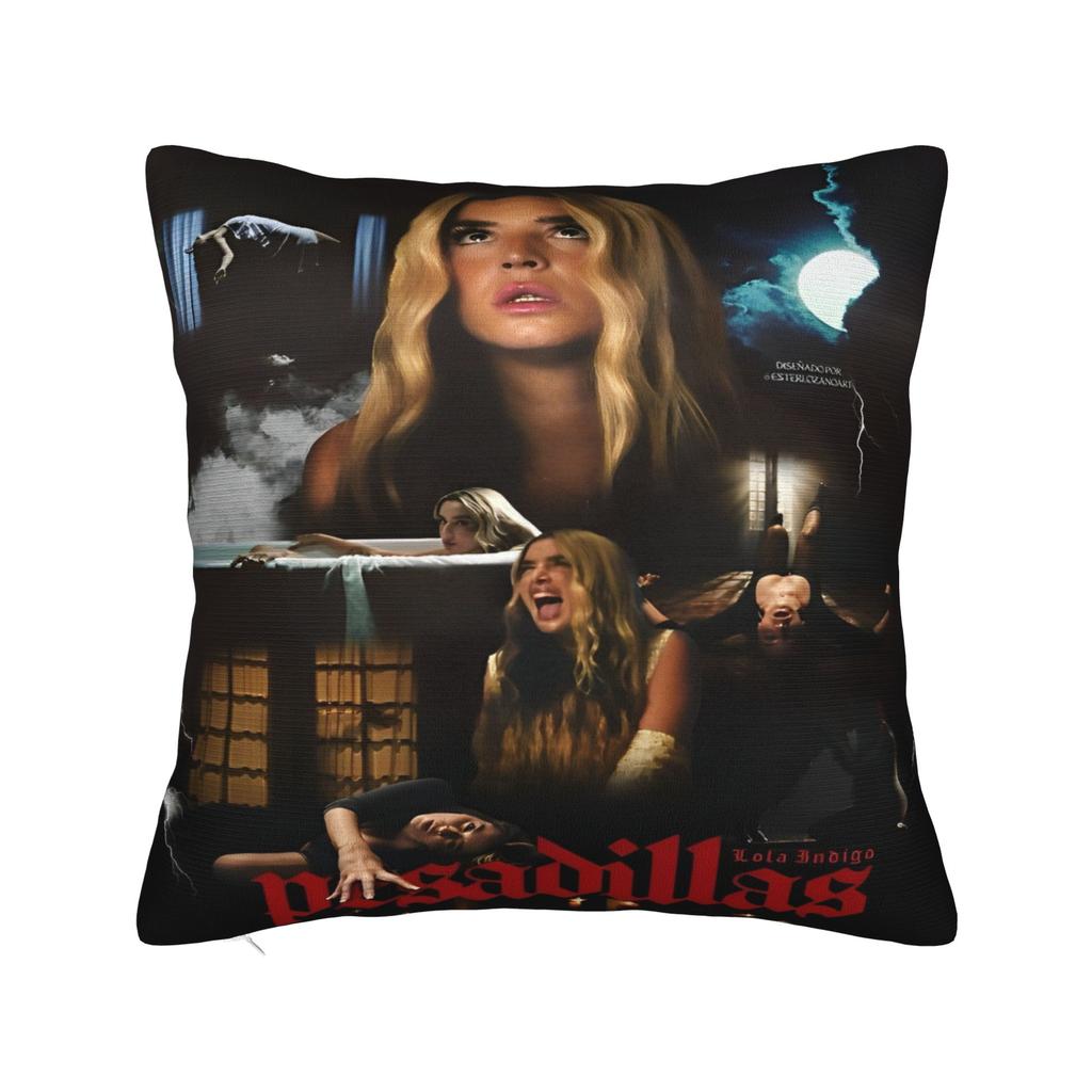 Pillow Case Lolas Indigos Custom  Pillow Cover For Living Room Sofa Morden Pillowcases