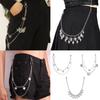 Pants Chain Punk Jeans Chain Wallet Jewelry Unisex Trousers Ornamen Aesthetic Butterfly Chain for Daily Wear and Parties