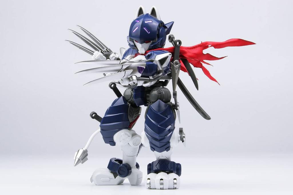 PLATZ XIAOT Ultra High Mobility Armor Cat Ninja C.A.T-01 Shadow 1/60 Scale Pre-Colored Plastic Model Kit XIA1
