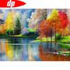 Diamond Painting Building Cross Stitch Embroidery Scenery Cross Stitch Kits Diamond Art Wall Decor