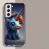Милый Чехол для Телефона с Единорогом для Samsung A17 A56 A36 A26 A16 A55 A35 A25 A15 A05S Galaxy A71 A51 A41 A31 A21S A70 A50 A40 A30 A2