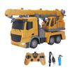Remote Control Tower Crane Truck Toy Interactive Reliable Educational RC Engineering Lift Model
