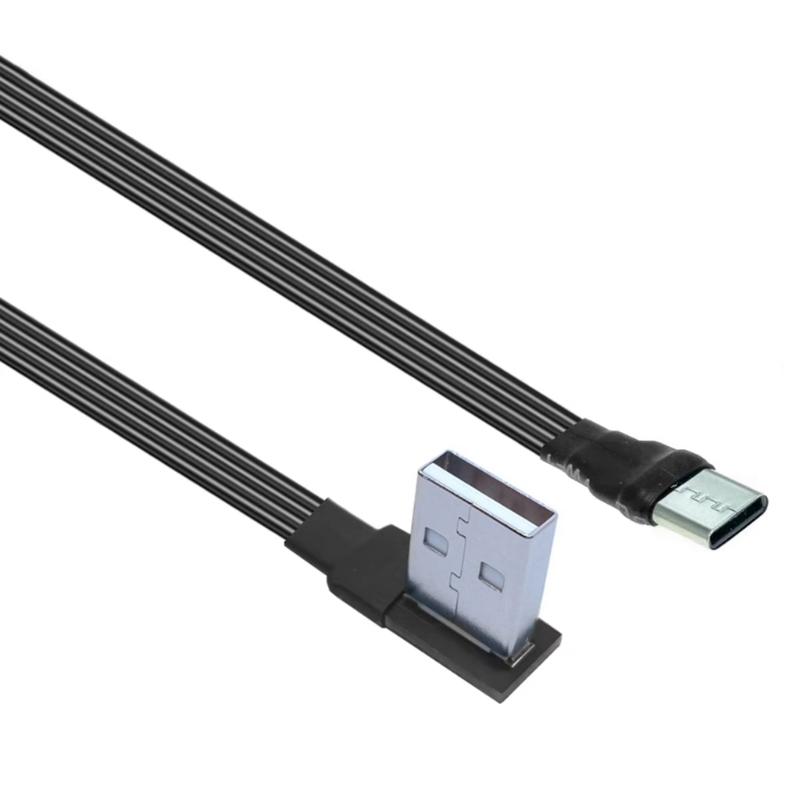 Очень тонкие кабели-конвертеры USB Type C Female, адаптеры USB на Type C, улучшения для электроники, дронов, игрушек, игровых приставок