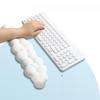 Memory Foam Wrist Support Keyboard - Solid Color, Ergonomic Desktop Typing Aid