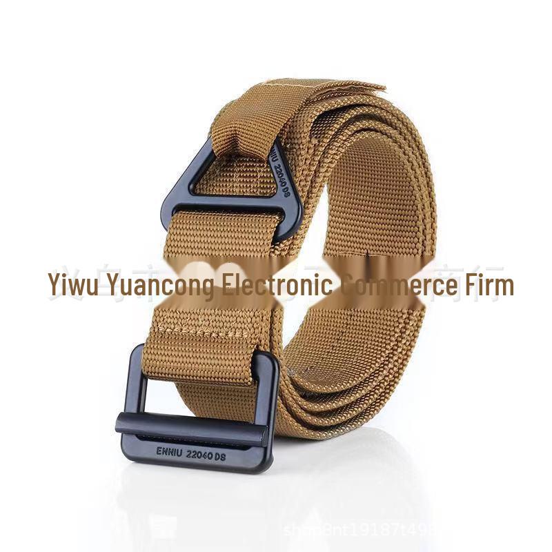 Мужской тактический ремень из быстросохнущего нейлона для активного отдыха - военный стиль, многофункциональный холст, идеально подходит для спецподразделений и тренировок.