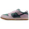 Кроссовки Dunk Low SB Mineral Slate Унисекс Зеленый Темно-Изюмный Частицы-Роза HQ1625-300