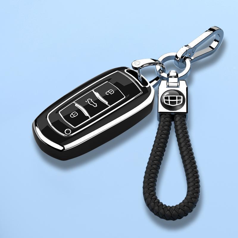 Защитный чехол-оболочка для ключа Geely Emgrand GS 2016-2018 и Smart Connect 2017