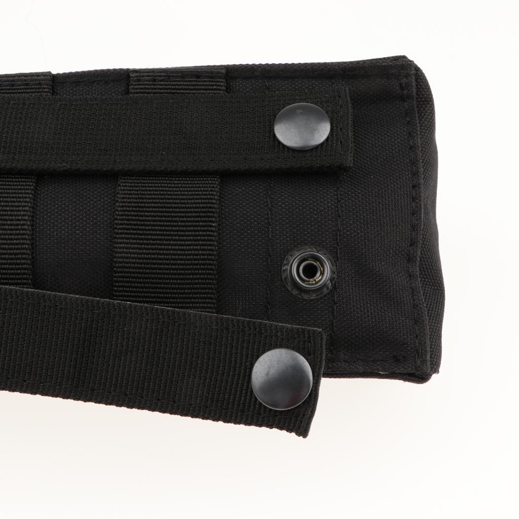 Intercom Pocket Molle Radio Pouch Large Capacity Walkie Talkie Case for Outdoor Camping Security Work