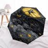 Nightmare Before Christmas, Jack Skellington Themed Automatic Opening and Closing Umbrella, Brightly Colored 8-rib Portable Umbrella, Suitable for Men