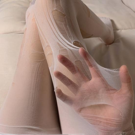 Женские сексуальные колготки незаметные шелковистые брюки со скользящей ластовицей ультратонкие чулки до бедра леггинсы бесшовные прозрачные чулки