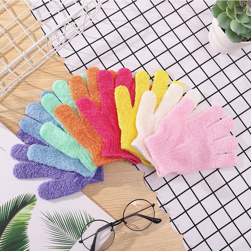 3 шт. Хаммам Душ Утолщенная Ванная Волшебная Пилинг-Перчатка Отшелушивающая Удаление Загара Кесса Средства для Купания и Очищения Скраб для Тела