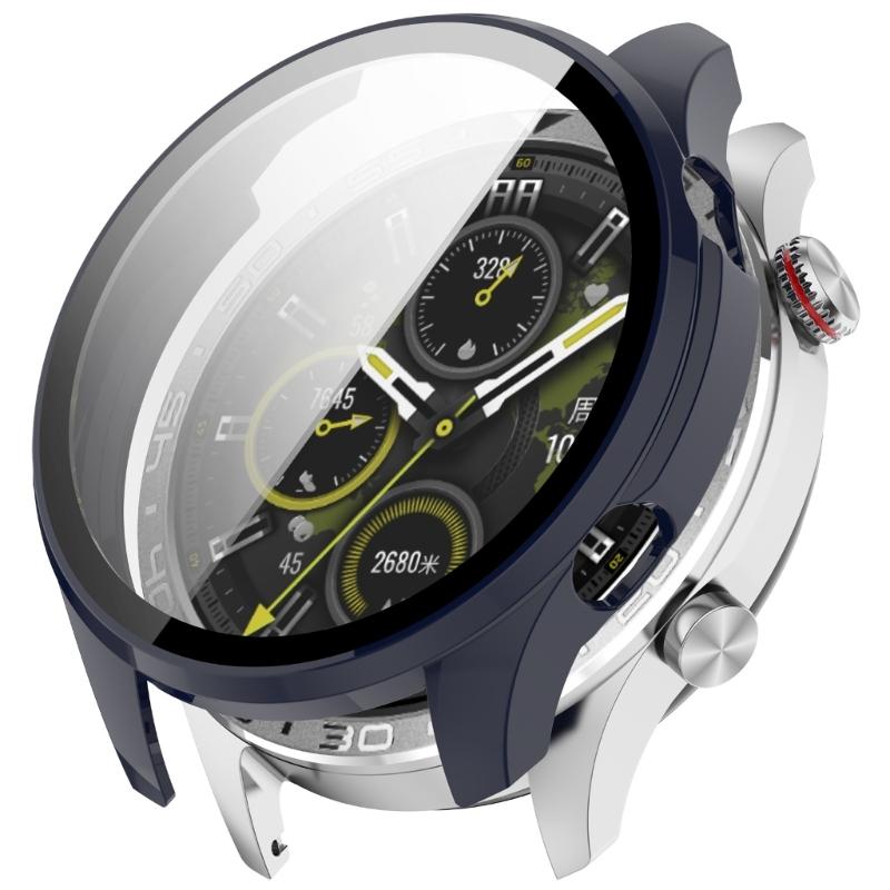 Чехол со встроенной защитной пленкой и рамкой для Smart-часов Watch 5 Professional, крышка из закаленного стекла PC