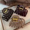 Large Hair Grab Funny Shark Clip Creative Pumpkin Hair Claw  Hair Accessories