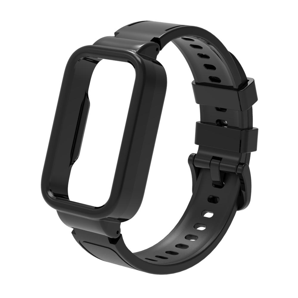 Для Xiaomi mi band 9 активные аксессуары для умных часов sprot Силиконовый браслет correa Защитный корпус Cover для Redmi band 3 Чехол+Ремешок