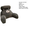 Cartoon Shape Lumbar Support Pillow Soft Large Backrest Waist Cushion Bed Back Cushion Dormitory Seat Pillow